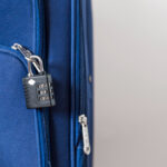 Backpack with number lock